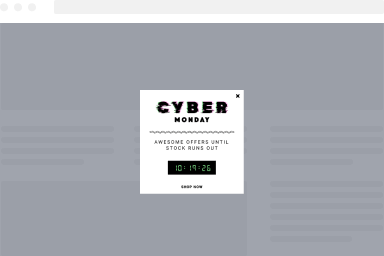 Cyber Monday Sale – Glitch Effect