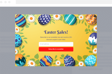 Easter Sale Newsletter Form