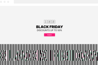 Increase Sales on Black Friday with a Fullscreen Discount Popup