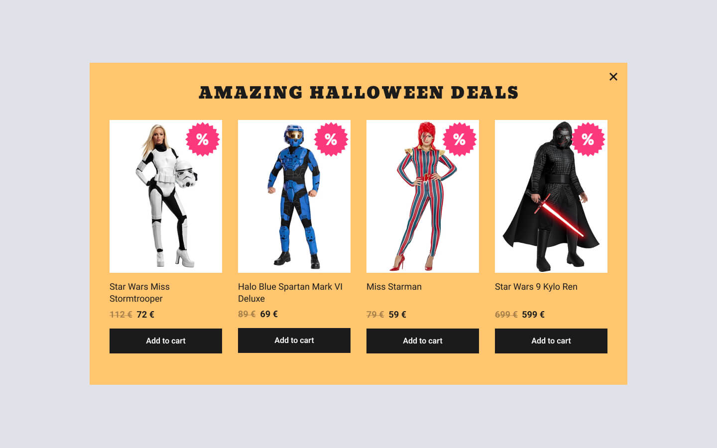 Halloween Hot Deals