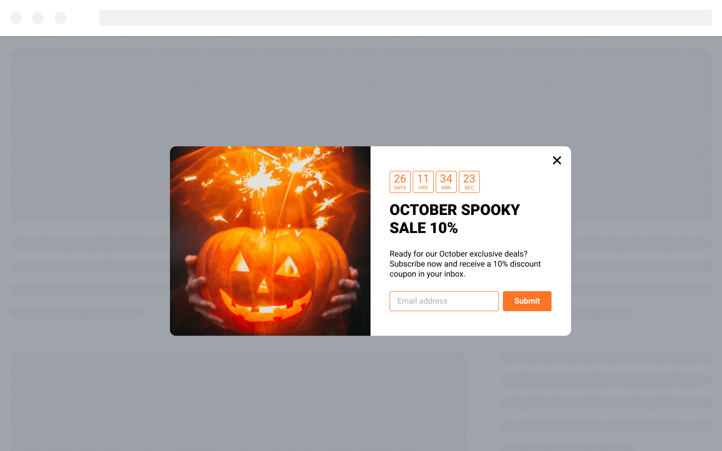 Spooky Halloween Sale