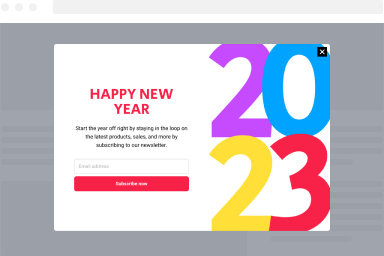 Colorful Happy New Year Promo