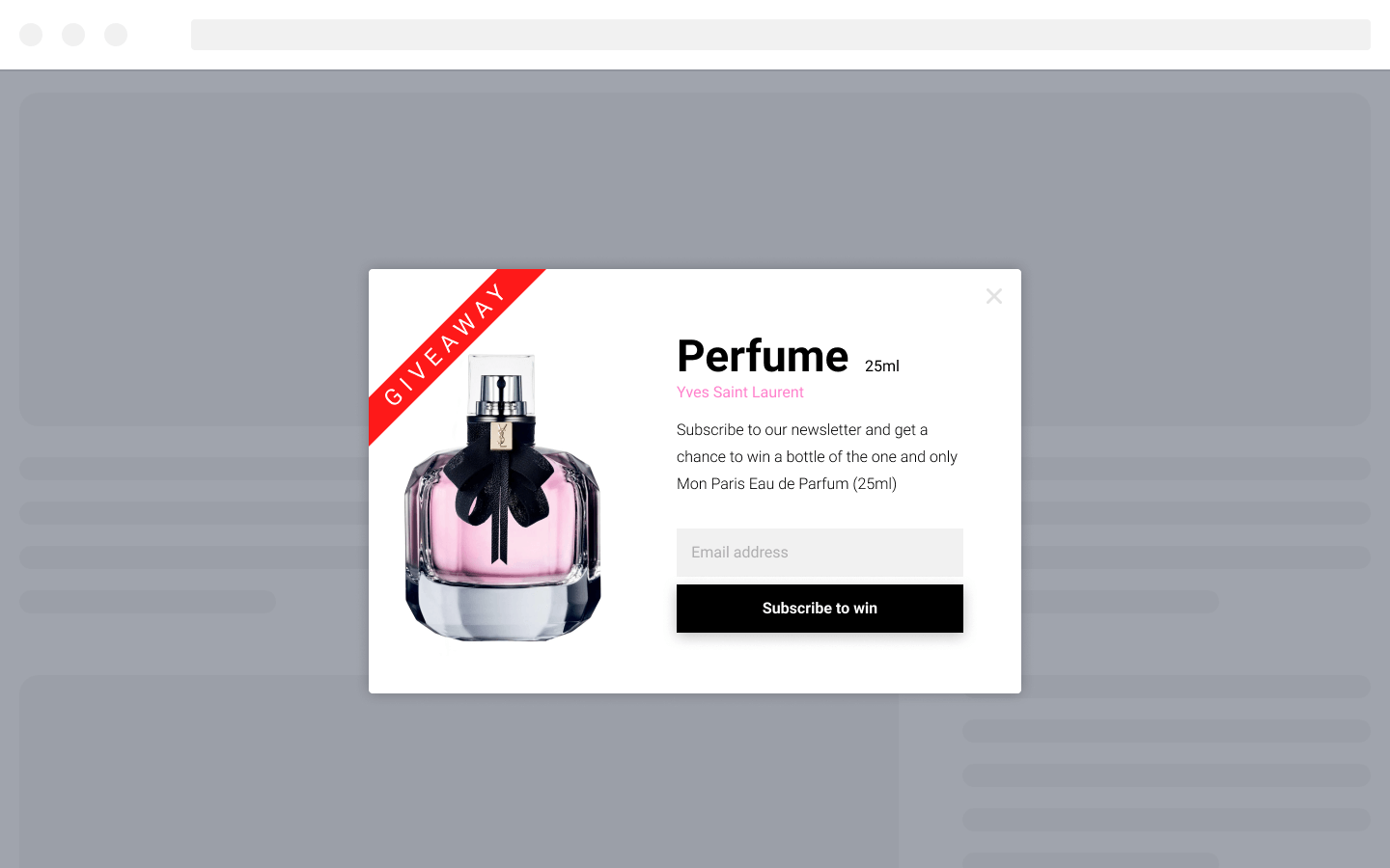 Perfume Giveaway